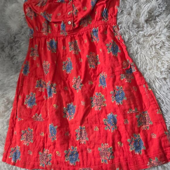 Aerie Woman's Red Sleeveless summer Dress  size S/P - Picture 1 of 6